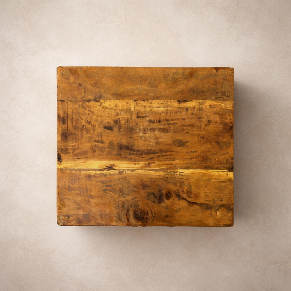 Reclaimed Wood Side Table