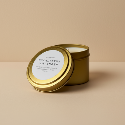 Slow North Travel Tin Candle
