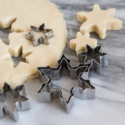 Snowflake Cookie Cutters (Set of 5)