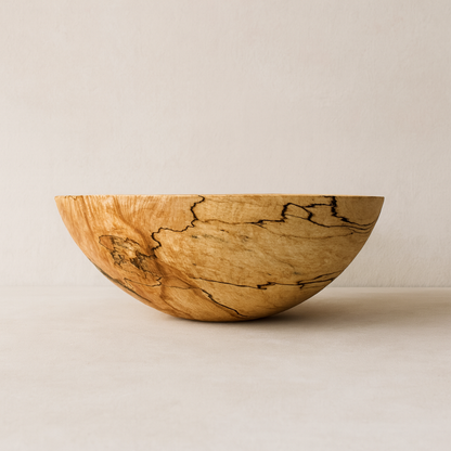 Spalted Maple Serving Bowl