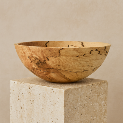 Spalted Maple Serving Bowl
