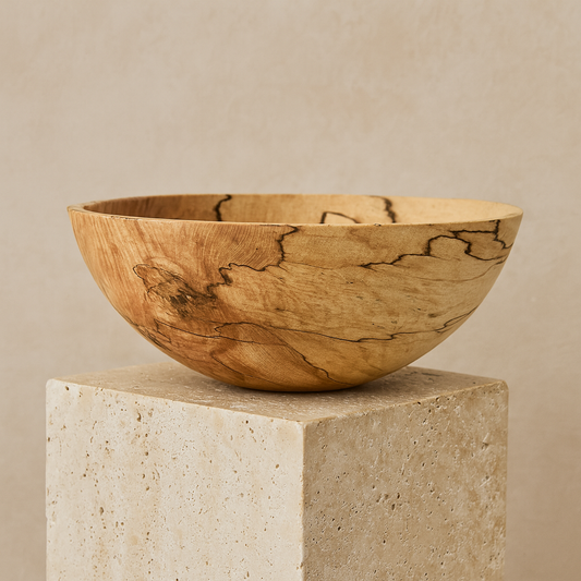 Spalted Maple Serving Bowl