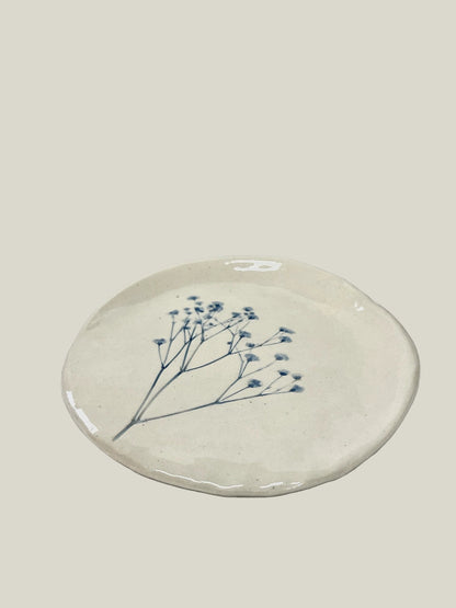 Hand-Painted Floral Spoon Rest