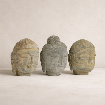 Stone Buddha Head
