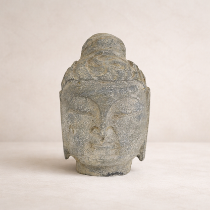 Stone Buddha Head