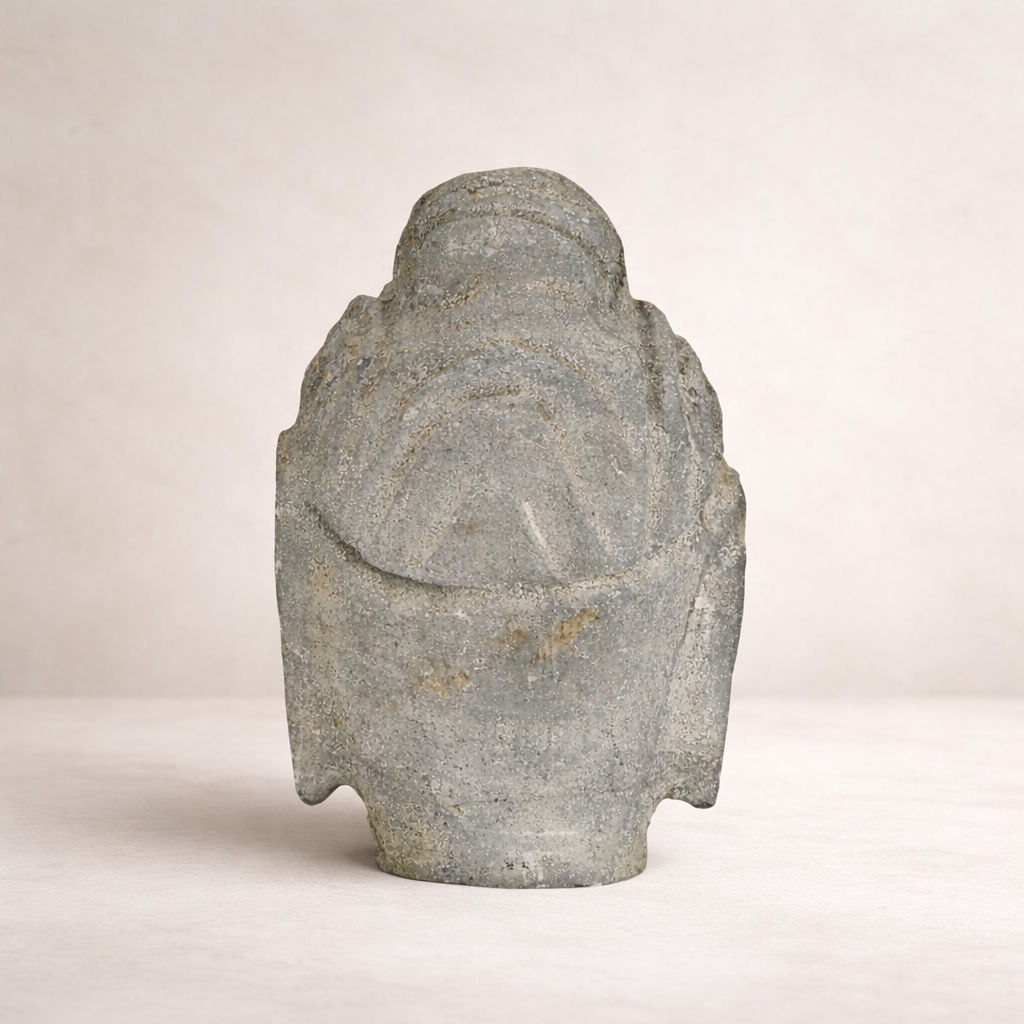 Stone Buddha Head