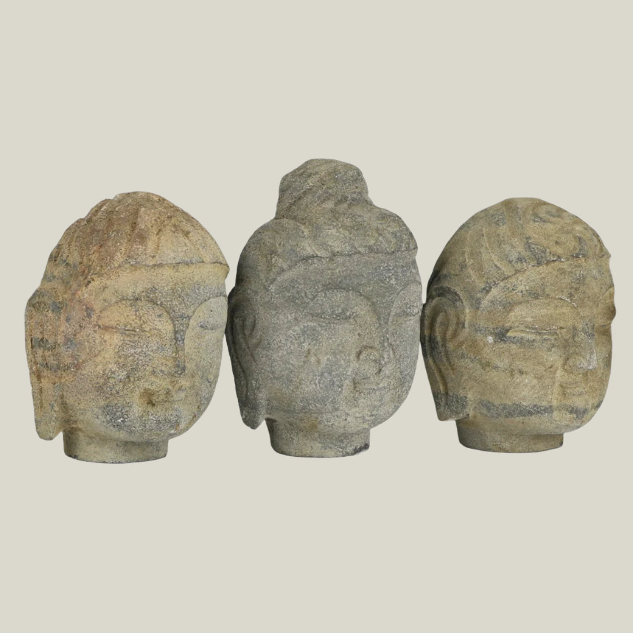 Stone Buddha Head