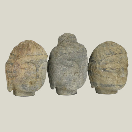 Stone Buddha Head