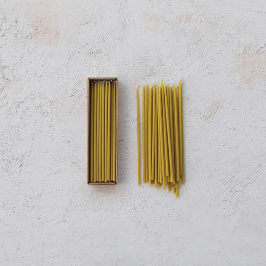 Thin Taper Candle Set of 36