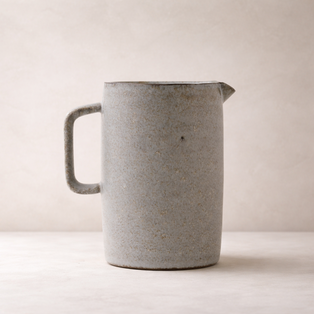 Tiburon Glazed Ceramic Pitcher