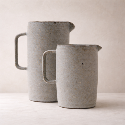 Tiburon Glazed Ceramic Pitcher