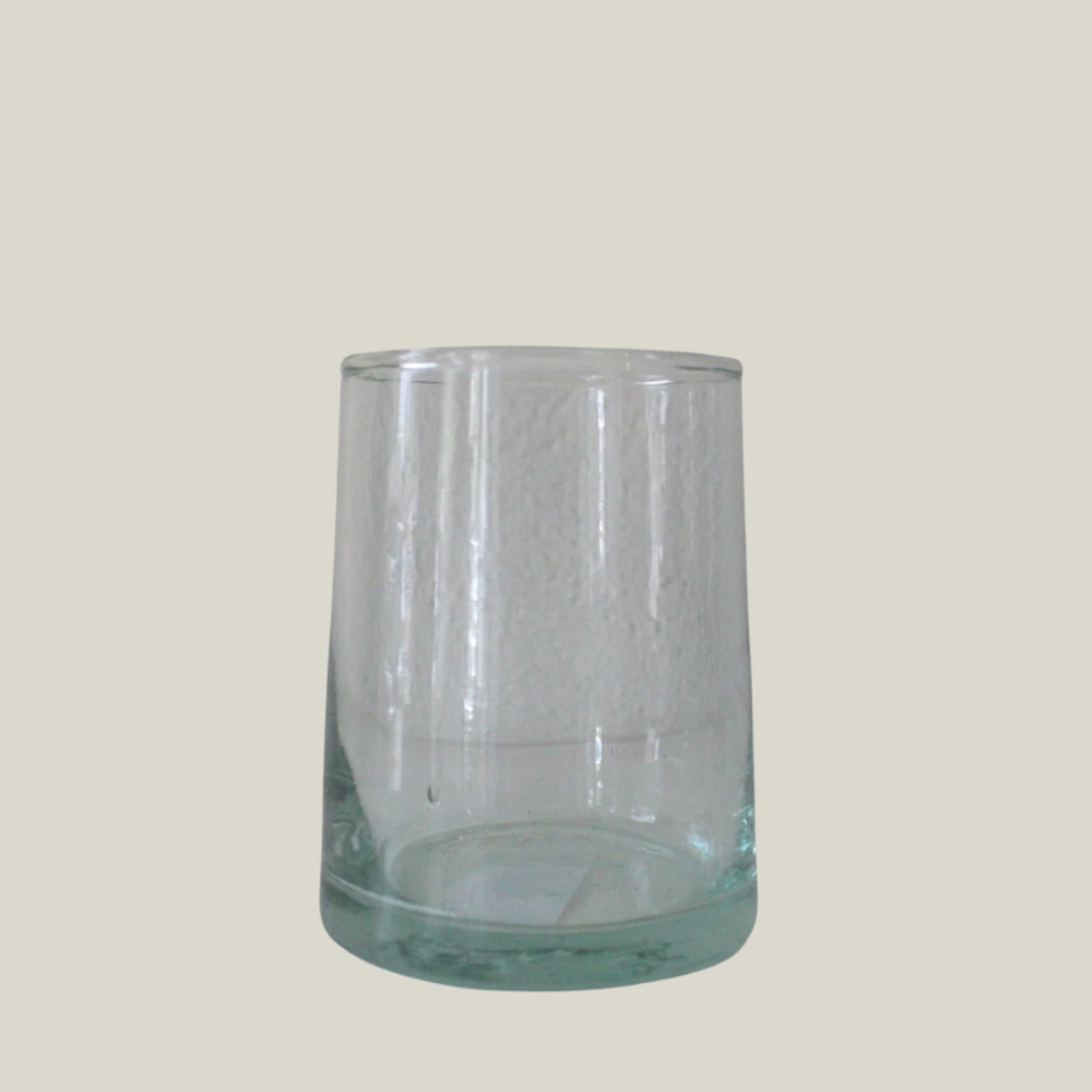 Small Clear Moroccan Glasses