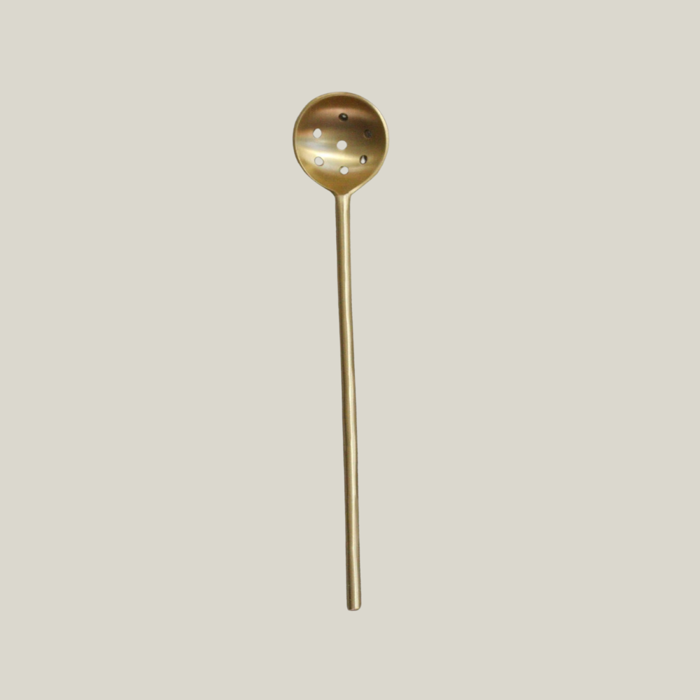 Brass Olive Spoon