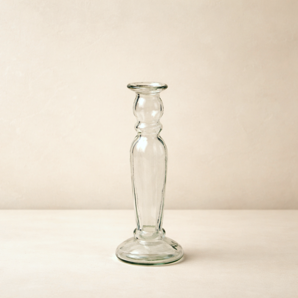 Vero Glass Candlestick
