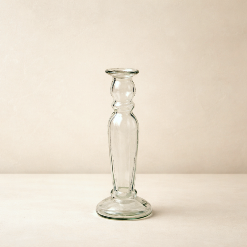 Vero Glass Candlestick