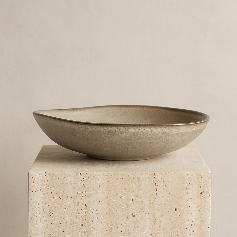 Wabi Stoneware Serving Bowl