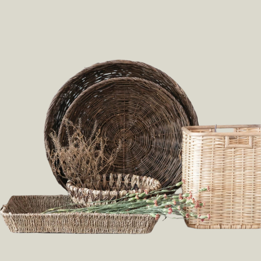 Verdant Weave Basket