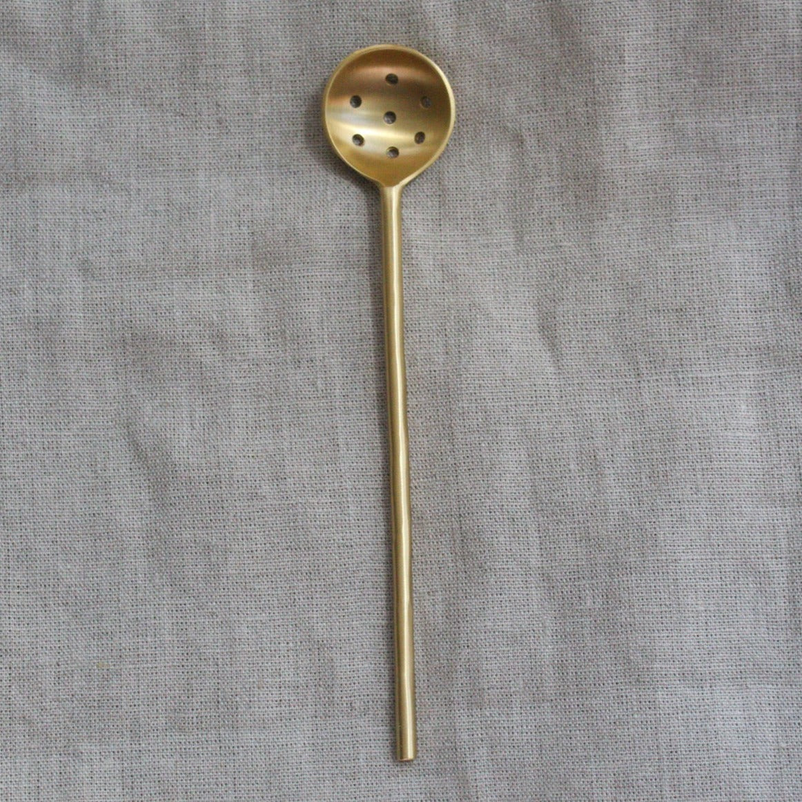 Brass Olive Spoon