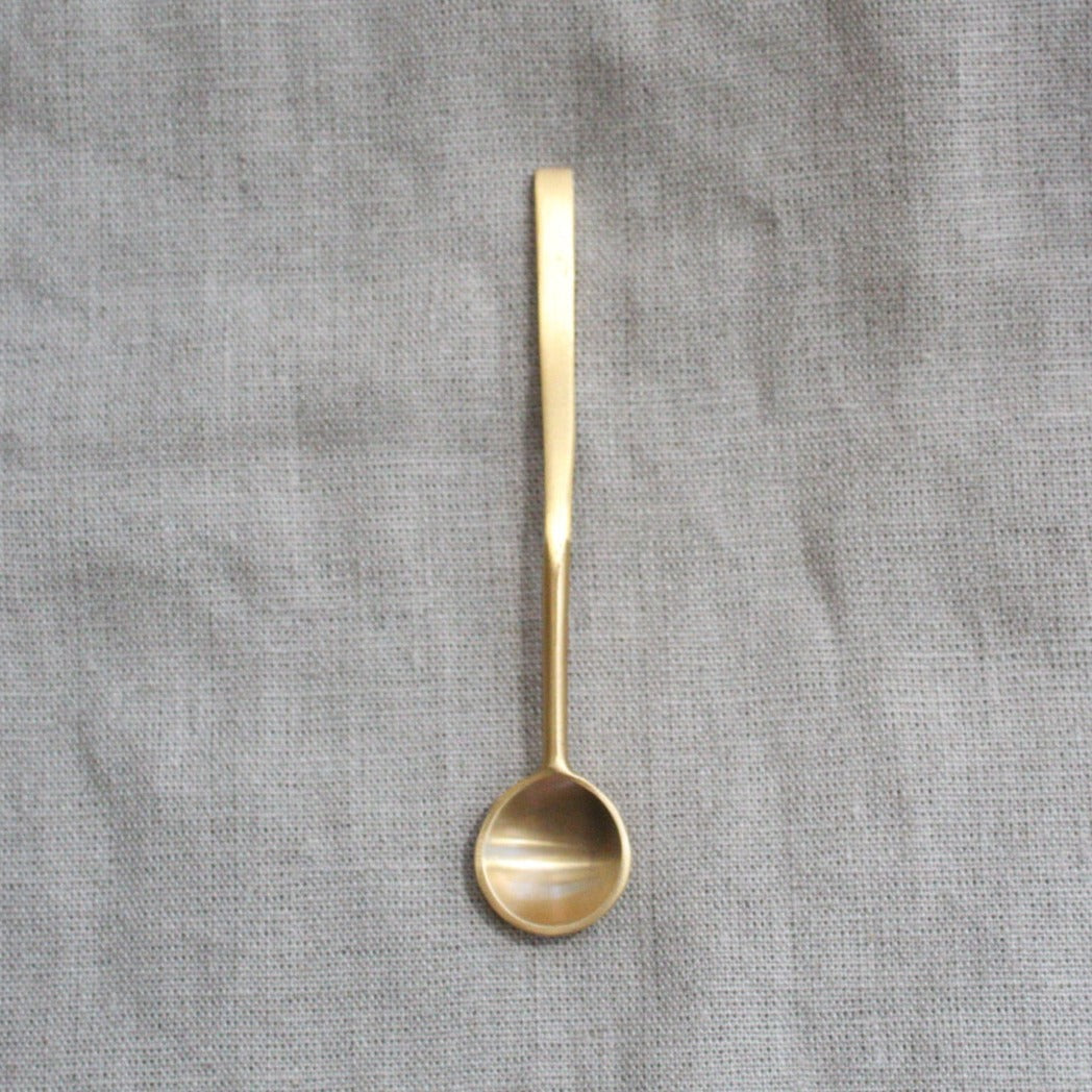 Tiny Brass Spoon